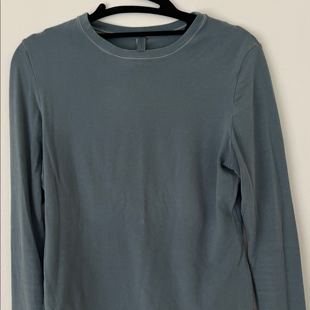 SKIMs Long Sleeve Tee Shirt - Blue